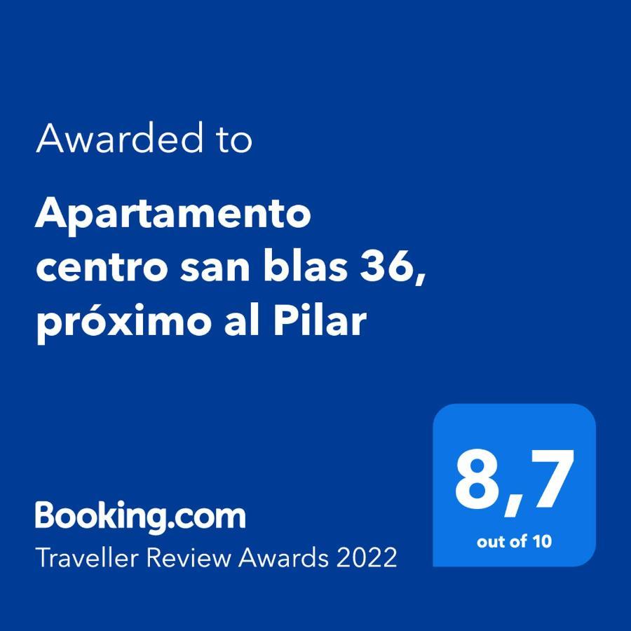 Apartamento Centro San Blas 36, Proximo Al Pilar Zaragoza Dış mekan fotoğraf
